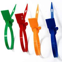 YAFENG Security Seal Tags Numbered Pull Ties Secure Anti-Tamper Seals With Teeth SL-07F Total Length 320MM（Pack of 100）