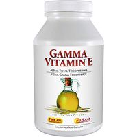 Andrew Lessman Gamma Vitamin E 30 Softgels – 315 mg Gamma Tocopherol, Protective Vitamin E. Four High Potency Forms of Natural Tocopherols. Powerful Anti-oxidant. No Synthetic Forms, No Additives
