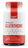 Glutathione Supplement - Strongest DNA Verified 500 mg Glutathione Reduced - Natural Skin Whitening Anti-Aging Benefits – Liver, Immune and Brain Function - Vegan Friendly, Non GMO, Gluten & Soy Free