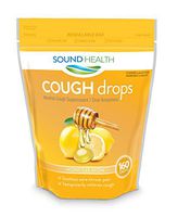 SoundHealth Honey Lemon Cough Drops, 160 Count