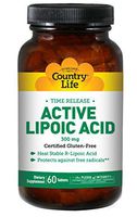 Country Life Active Lipoic Acid (Sustain Release), 60-Tablet