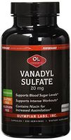 Olympian Lab Vanadyl Sulfate, 20mg/ Niacin (Vitamin B-3), 250-Count