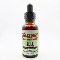 Holly Hill Health Foods, Fast Absorption B-12 1000 MCG, Raspberry, 1 Ounce