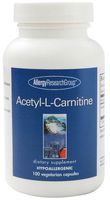 Allergy Research Group - Acetyl-L-Carnitine 500 mg 100 Capsules