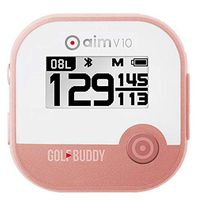 GolfBuddy Aim V10 Talking Golf GPS Rose Gold