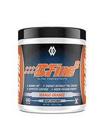 Musclewerks D-Fine8 - Fat Burner Thermogenic, Pre Workout Powder, Appetite Suppressant, Energy & Weight Loss Supplement for Men & Women - 60 Servings Vegan Friendly (Mango Orange)