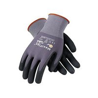 PIP 34-874/M Maxi Flex Ultimate 34874 Foam Nitrile Palm Coated Gloves, Gray, Medium (Pack of 12)