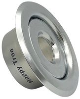 Happy Tree (10 Pack) 1/2" IPS Fire Sprinkler Head Semi-Recessed Escutcheon Plate 2 Piece Cover Ring Chrome