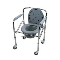 IhDFR Household Mobile Toilet, Multifunctional Toilet Chair, Convenient and More Convenient Cleaning, Elderly, Disabled, Pregnant Woman Shower Chair