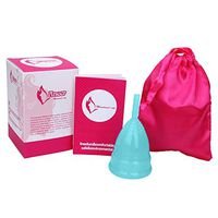 Reusable Menstrual Cup, Comfortable Soft Flexible Period Cup, Feminine Wearable Medical-Grade Silicone Hygiene Products-SmallPink