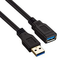 USB 3.0 Extension Cable 15 Feet, NC XQIN USB 3.0 Type A Male to A Female Extension Cord,for Data Transfer USB Flash Drive, Keyboard, Mouse, Playstation, Xbox, Oculus VR, Card Reader, Printer etc