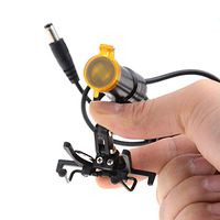 OUBO 3W Clip Clamp LED Head Light Lamp for Dental Binocular Loupes Glasses Tool,