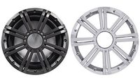 Kicker 41KMW104LC 10" 300W Marine Subwoofer Sub KM10 KMW10+Chrome Grille
