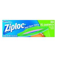 Ziploc Sandwich Bags, X-Large, 30-Count(Pack of 3)