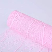 Floral Wrapping Paper Roll Korean Vintage Style Flower Bouquet Solid Color Waterproof Gift Packaging Paper 19.7 Inch x 5Y (Pink)