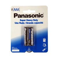 Panasonic AAA Batteries - 2 Battery Pack