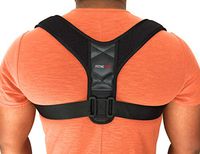 Fitnecise Premium Posture Corrector for Men & Women | USA Designed & FDA Approved Upper Back Brace Comfortable Clavicle Support Adjustable Posture Correct Effective Back, Neck & Shoulder Pain Reliever
