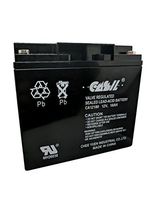 Casil 12V 18AH T1 for WP18-12 LC-RC1217P LC-X1220AP Xcooter Blaster XC300GT Scooter X-Treme XA-1000 Zappy Classic Scooter ZapWorld Power Bike Pro