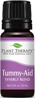 Plant Therapy Tummy Aid Synergy Essential Oil Blend. 100% Pure, Undiluted, Therapeutic Grade. Blend of: Dill Weed and Sweet Fennel. 10 ml (1/3 oz).