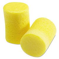 3M E-A-R Classic 312-1082 Yellow Medium PVC Foam Disposable Uncorded Barrel Ear Plugs - 29 dB NRR - 70071515913 [PRICE is 1000 PAIR]