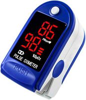 Pulse Oximeter, Fingertip Blood Oxygen Saturation and Heart Rate Monitor, Digital Reading LED Display O2 Saturation Monitor for Oxygen