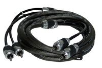 Brand-X XXL6RCASQ 6-Feet Hi-End Stereo RCA Cable (Black/Silver)