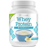 Complete Nutrition Reclaim Whey Protein Powder + Probiotics, Vanilla Pudding, 20g Protein, Gluten Free, Stevia Sweetened, 21.8oz Tub