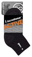 Incrediwear Above Ankle Sports, Black, Small