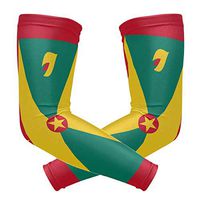 Grenada Flag 1 Pair UV Protection Cooling Long Sports Arm Sleeve