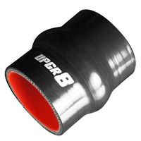Upgr8 Universal 4-Ply High Performance Straight Hump Coupler Silicone Hose (2.25"(57MM), Black)