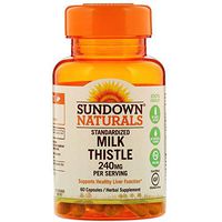 Sundown, Milk Thistle Xtra Capsules, 60 Count