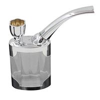 Detachable Tobacco Pipe, Gfeu Stylish Multipurpose Smoking Cigarettes Cigar Pipes with Plastic Bottle Filters for Durable Men Senior Father Gift (White)