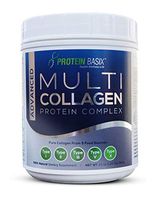 Advanced Multi Collagen Protein Complex (63 Servings), Premium Blend of Hydrolyzed Collagen Type I, II, III, V & X for Youthful, Radiant, Skin, Hair & Nails Plus Joint Support - Unflavored