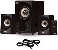 Acoustic Audio AA2171 Bluetooth 2.1 Home Speaker System with USB and 2 Extension Cables