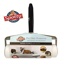 Spotty Supersize Extra Sticky, Adhesive Lint Roller, Pet Cat & Dog Hair Remover for Clothes and Furniture, 60 Sheet ct