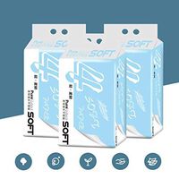 Idomeo 6 Rolls Household Paper Roll Thick Toilet Wood-pulp Paper Roll Toilet Paper