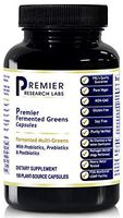 Premier Research Fermented Greens 150 VCaps/Bottle Multi-Green Probiotic by Premier Research Biogenics Labs