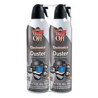 Dust-Off Products - Dust-Off - Disposable Compressed Gas Duster, 3.5oz Can - Sold As 1 Each - Blows Away dust and lint. - 100% Ozone Safe. - Trigger Controls Spray Power. - Slip-on Extender. -