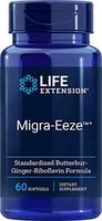 Life Extension Migra-Eeze Standardized Butterbur-Ginger-Riboflavin, 60 Softgels