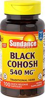 Sundance Black Cohosh 540 mg, 100 Count