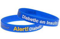 Diabetes on Insulin Pump - Alert Bracelet - Small