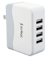 I/O Magic 4-Port USB Hub with 2.1 Amp and 1 Amp Ports (I012P06DC4)