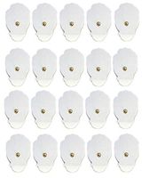 TENS/EMS Professional 20 Electrode Pads Combo Set - 10 of (2x2 in) & 10 of (2x4) Pregelled Tens Pads 100% Satisfaction Guarantee