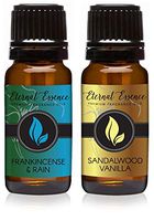 Pair (2) - Sandalwood Vanilla & Frankincense & Rain - Premium Fragrance Oil Pair - 10ML