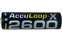 24 x AA NiMH AccuPower AccuLoop-X Rechargeable Batteries (2600 mAh)