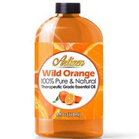 4oz - Artizen Wild Orange Essential Oil (100% Pure & Natural - UNDILUTED) Therapeutic Grade - Huge 4oz Bottle - Perfect for Aromatherapy