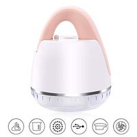 PDTO Clothes Sweater Shaver Lint Fuzz Pill Trimmer Rechargeable, Portable Fabric Fuzz Remover Sweater Clothes Lint Shaver Pill, White (#2)