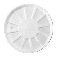 DCC32RL - Dart Vented Foam Lids, Fits 8-44oz Cups, White