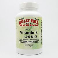 Holly Hill Health Foods, Vitamin E 1000 IU, 100 Softgels
