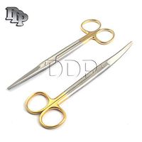 DDP TC Mayo Dissecting Scissors 6 3/4" Straight & Curved German Grade Stainless Veterinary